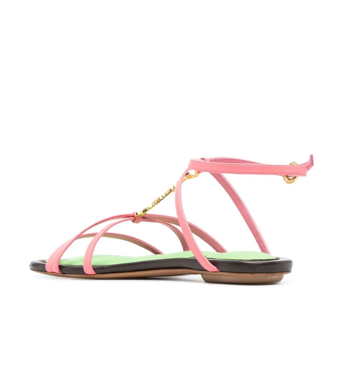Jacquemus Pink Leather Sandal