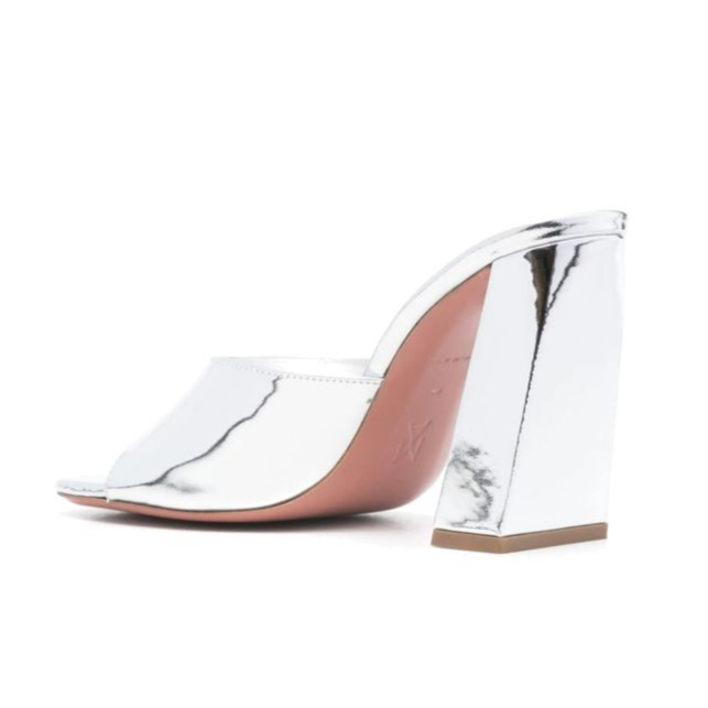 Amina Muaddi Brigitte 95 Mirror Mules