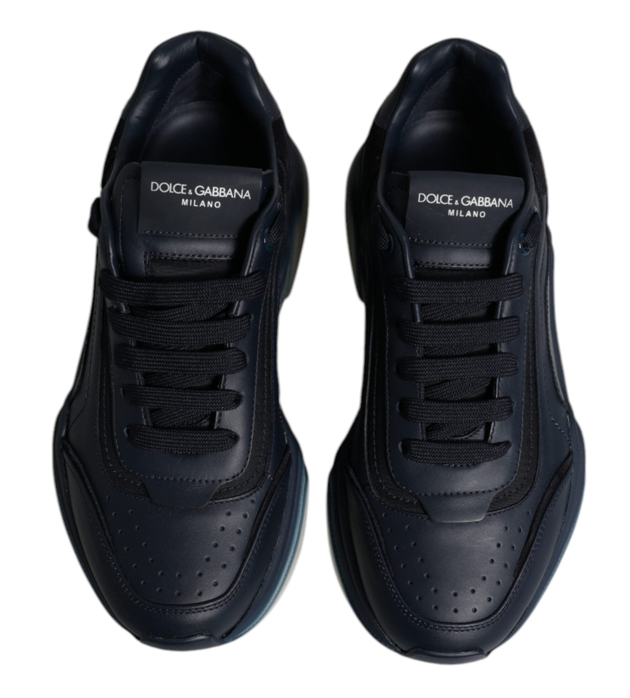 Dolce & Gabbana Black Ombre Daymaster Men's Sneakers