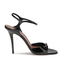 Amina Muaddi Patent-leather Adut Sandal