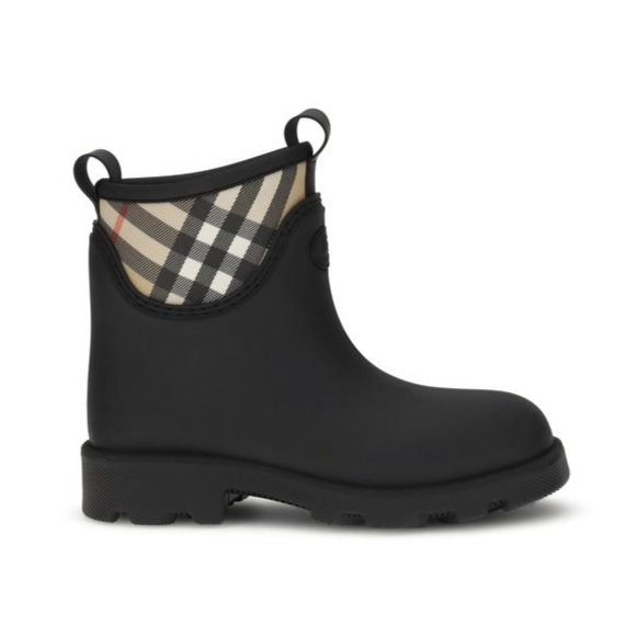 Burberry Marsh Stamp rubber Ankle Boots