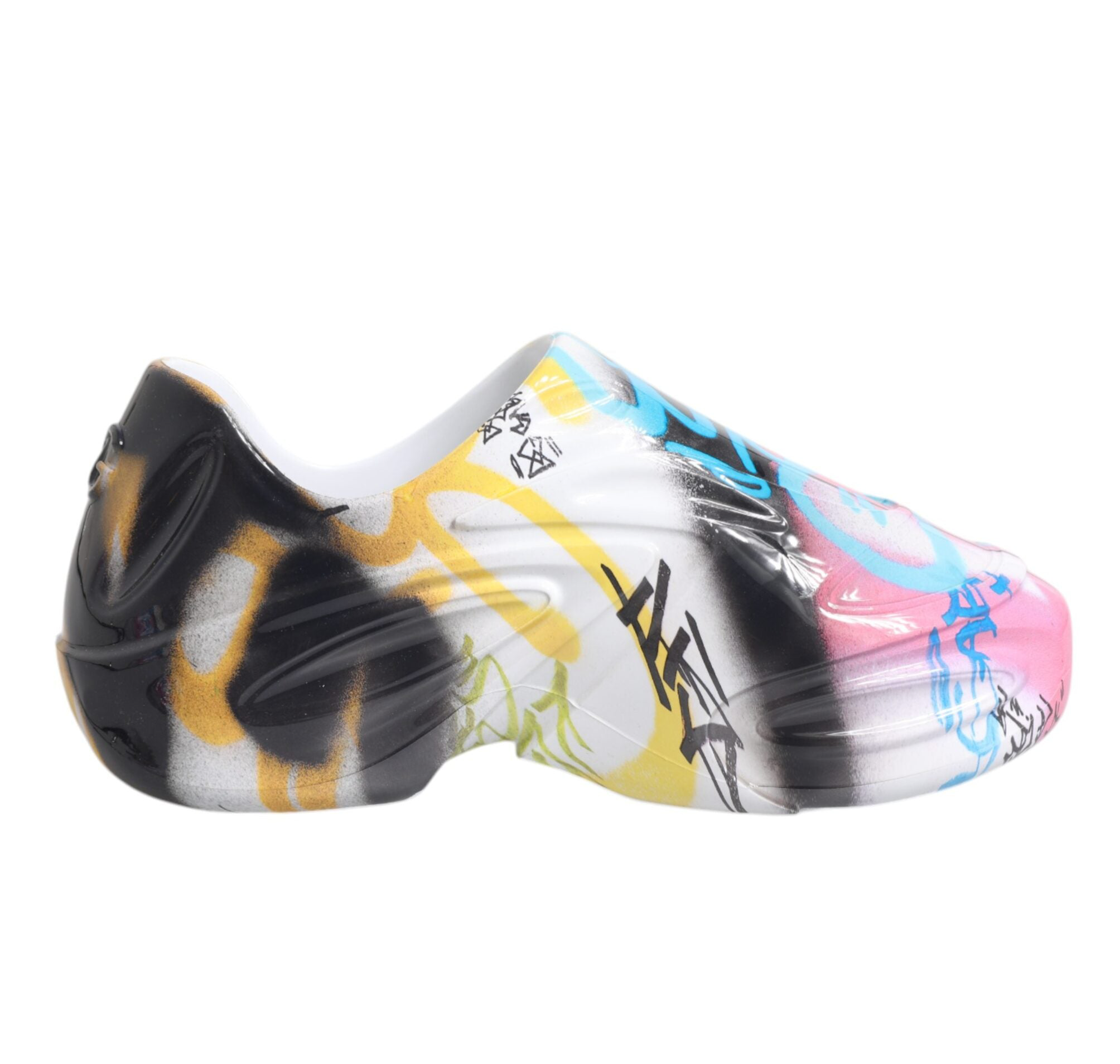 Dolce & Gabbana Multicolor Graffiti Daymaster Rubber Sneakers