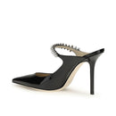 Jimmy Choo Black Patent Crystal Pumps