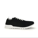 Kiton Black Lightweight Tennis Sneakers