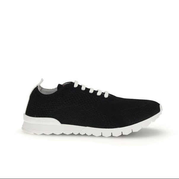 Kiton Black Lightweight Tennis Sneakers