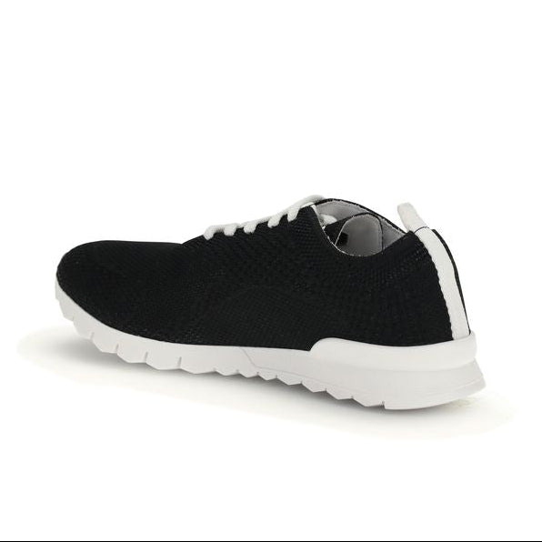 Kiton Black Lightweight Tennis Sneakers