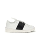 Valentino Garavani White & Black Bos Taurus Sneakers
