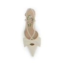Valentino Garavani Cream Aries Bow Pumps