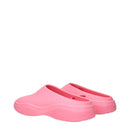 Prada Pink Rubber Slippers