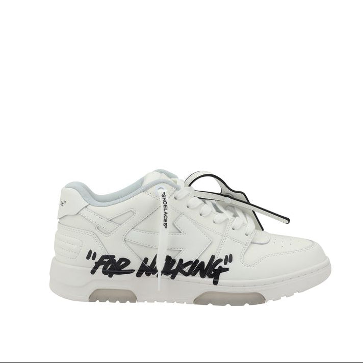 Off-White White "For Walking" Sneakers