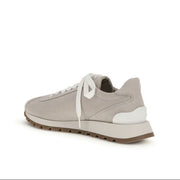 Brunello Cucinelli Gray Suede Women's Sneakers