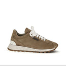 Brunello Cucinelli Chestnut Suede Sneakers
