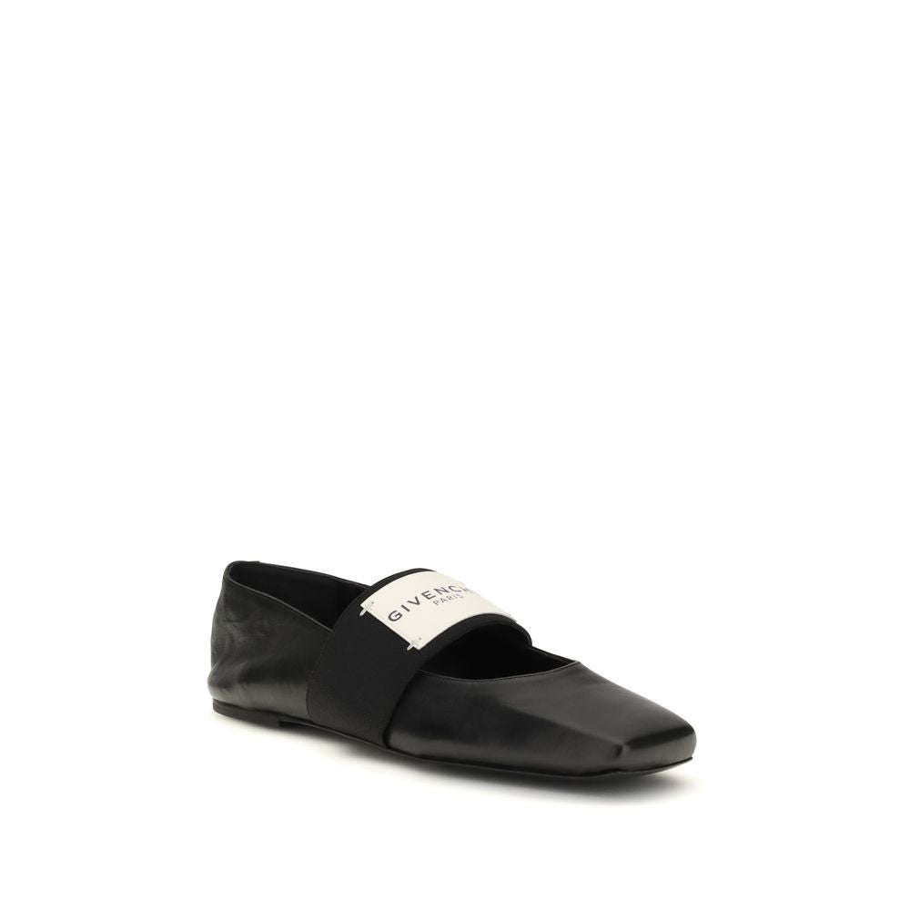 Givenchy Black Aries Ballet Flats