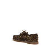 Gianvito Rossi Multicolor Calf Leather Bos Taurus Slip-On Loafers