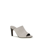 Brunello Cucinelli Gray Suede Mules