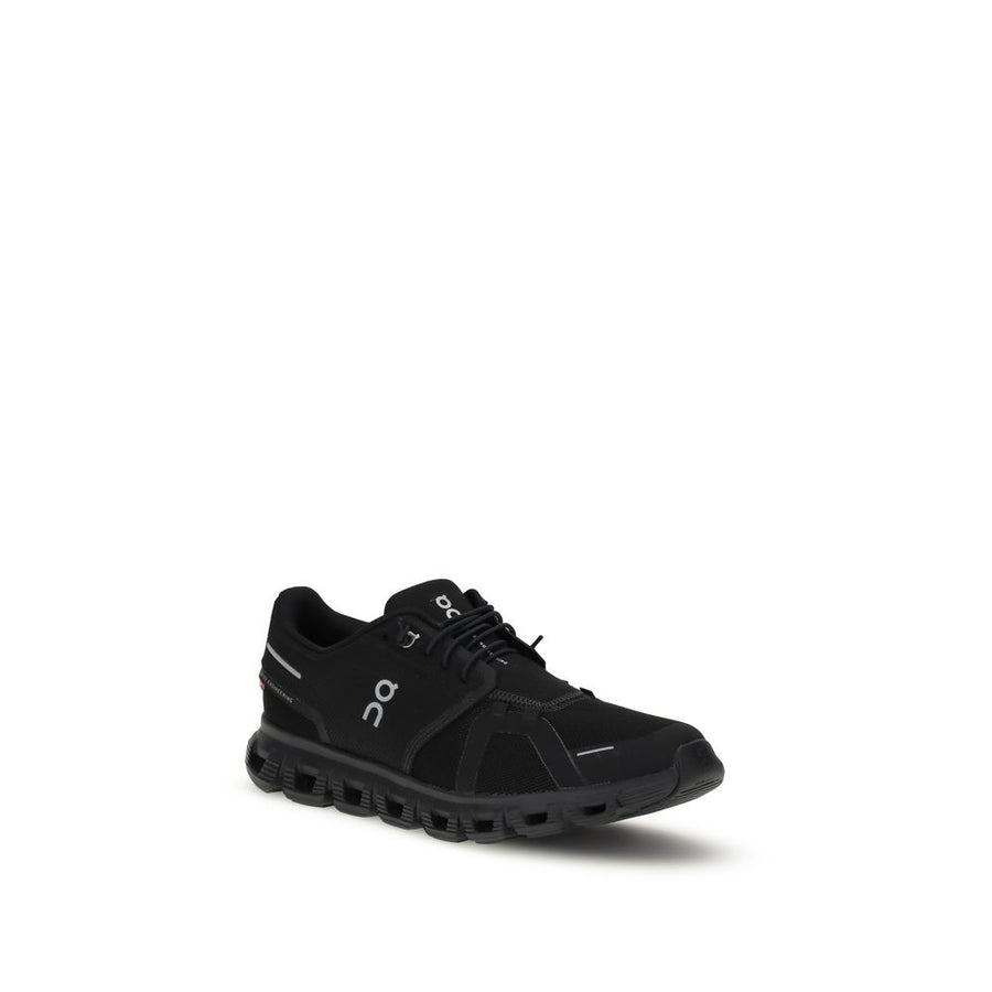 ON Black Polyurethane Athletic Sneakers
