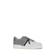 Moschino Multicolor Calf Leather Bos Taurus Low Top Sneakers