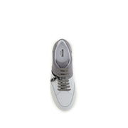 Moschino Multicolor Calf Leather Bos Taurus Low Top Sneakers