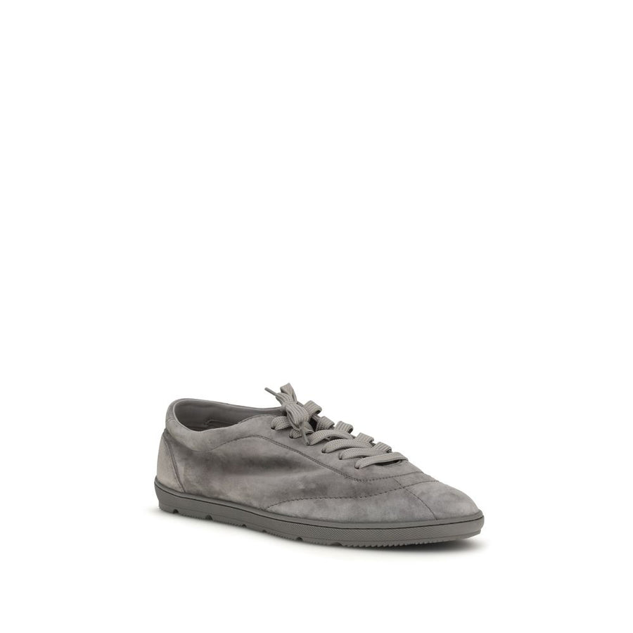 Brunello Cucinelli Gray Low Top Men's Sneakers