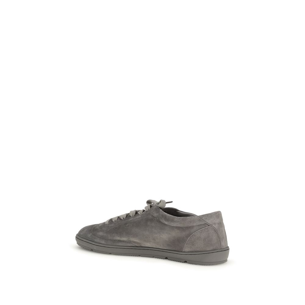 Brunello Cucinelli Gray Low Top Men's Sneakers