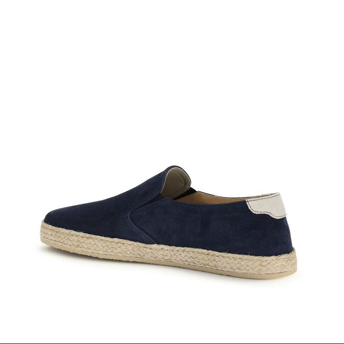 Brunello Cucinelli Navy Suede Men's Espadrilles