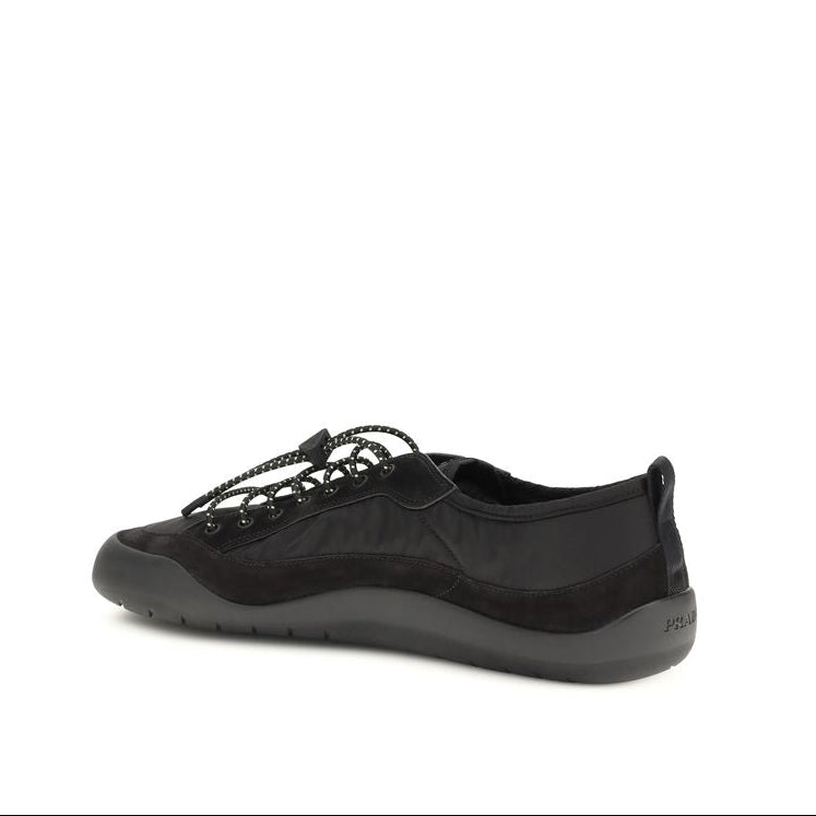 Prada Black Milano Athletic Sneakers