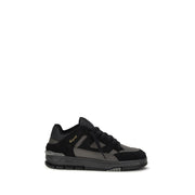 Axel Arigato Black Calf Leather Bos Taurus Athletic Sneakers