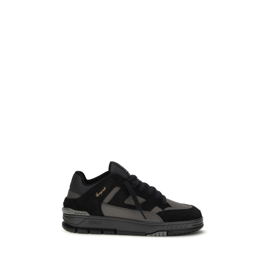 Axel Arigato Black Calf Leather Bos Taurus Athletic Sneakers