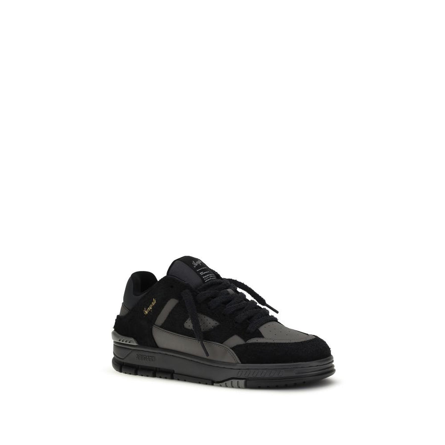 Axel Arigato Black Calf Leather Bos Taurus Athletic Sneakers