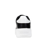 Love Moschino Black And White Synthetic Chunky Sneakers
