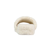 Ralph Lauren Cream Textile Slippers