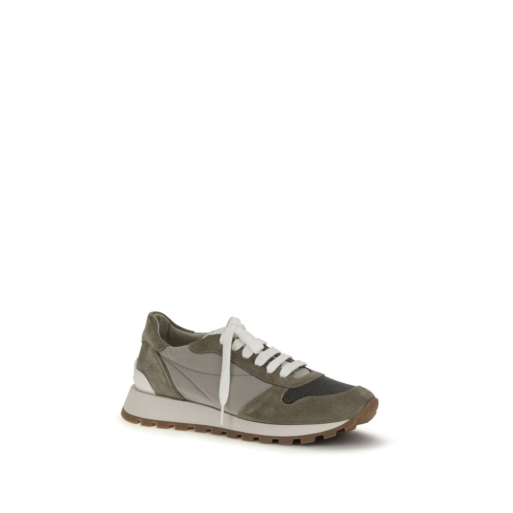 Brunello Cucinelli The Runner two-toned Sneakers
