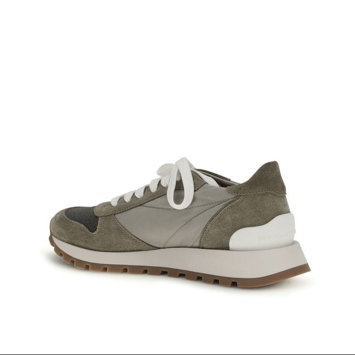 Brunello Cucinelli The Runner two-toned Sneakers