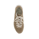 Brunello Cucinelli Beige Suede Taurus Women's Sneakers