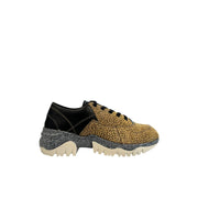 Borbonese Beige Genuine Leather Sneaker