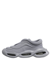 Dolce & Gabbana Gray Slip On Wave Low Top Sneakers