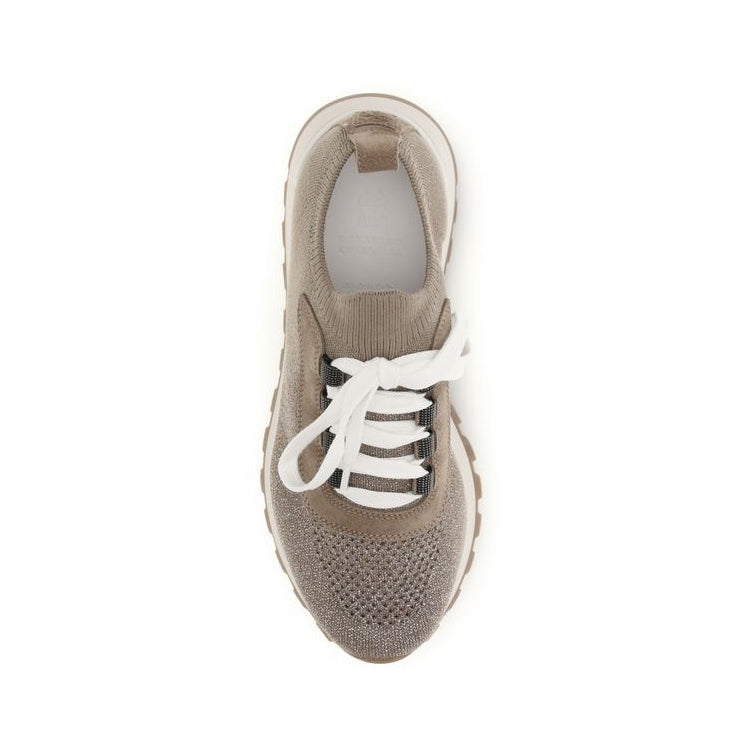 Brunello Cucinelli Beige Sneakers