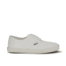 Prada White Cotton Drill Low-Top Sneakers