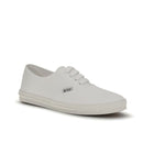 Prada White Cotton Drill Low-Top Sneakers