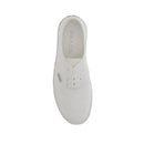 Prada White Cotton Drill Low-Top Sneakers