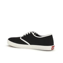 Prada Black Cotton Drill Low-Top Sneakers