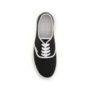 Prada Black Cotton Drill Low-Top Sneakers