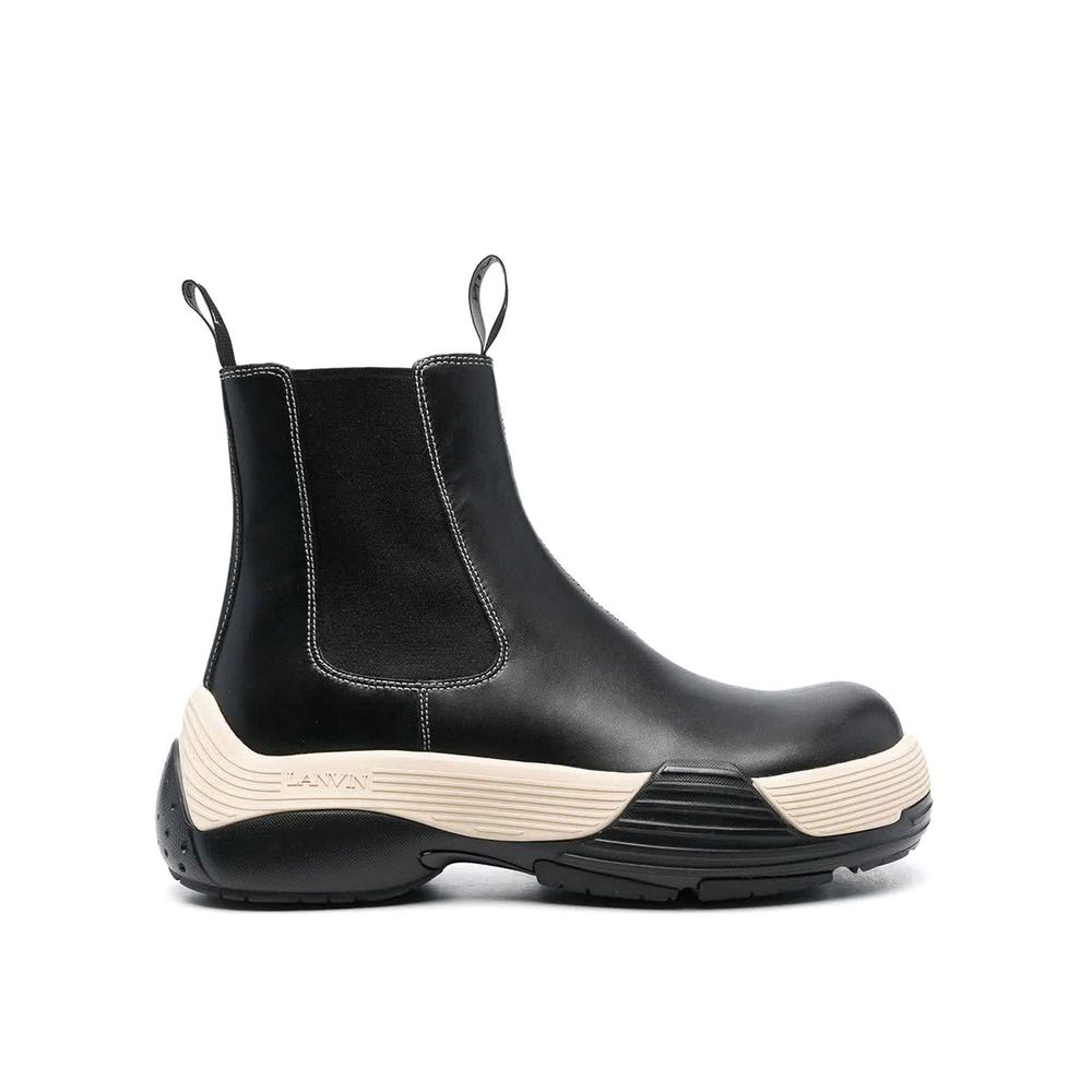 Lanvin Black Chelsea Boots