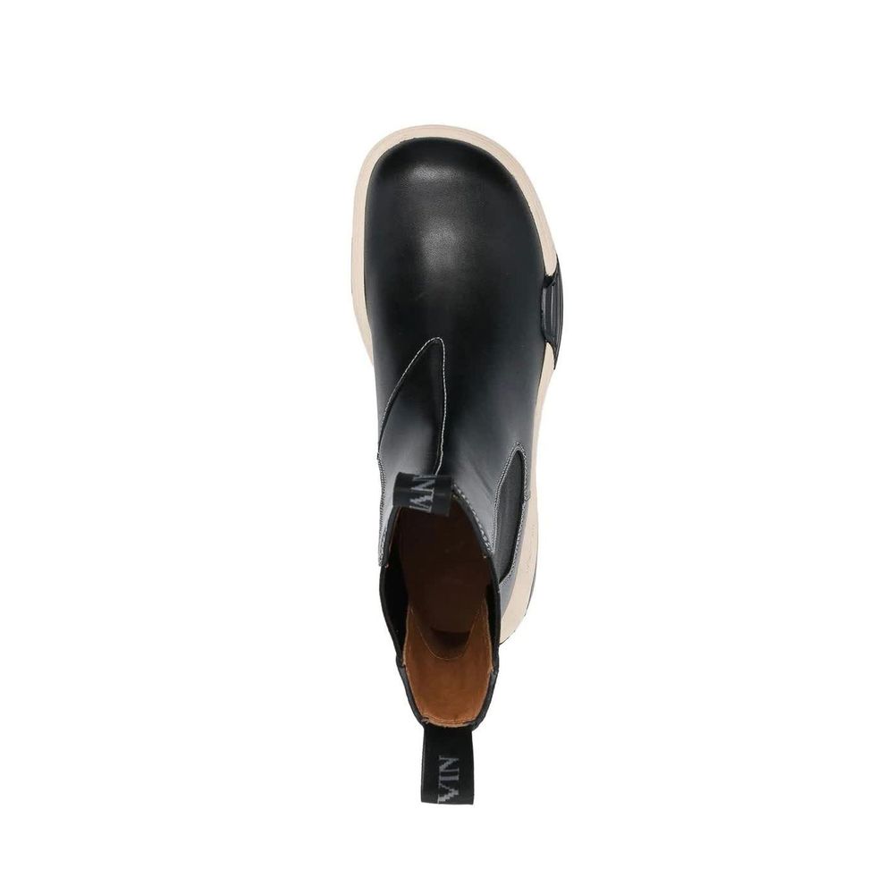 Lanvin Black Chelsea Boots