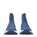 Jimmy Choo Blue Ankle Sneakers