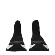 Jimmy Choo Black Fabric Ankle Boots