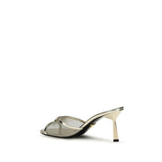 Prada Gold Sandals