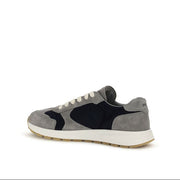 Prada Blue Prax Suede & Re-Nylon Athletic Sneakers
