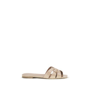 Saint Laurent Multicolor Calf Leather Bos Taurus Ballet Flats