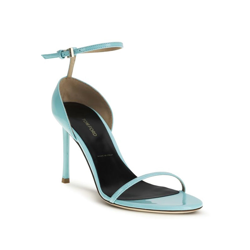 Tom Ford Blue Vertigo Heel Sandals